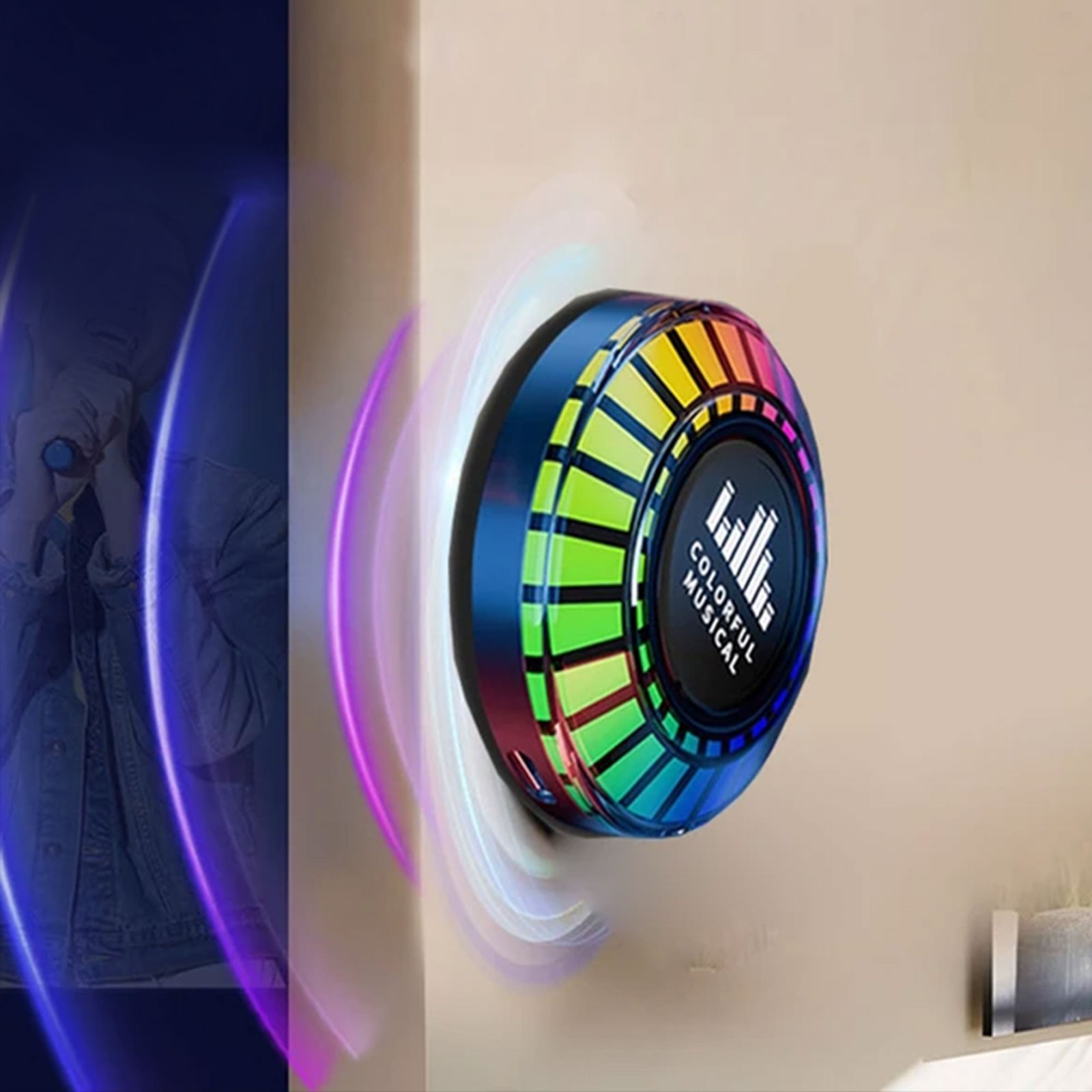 مكبر الصوت اللاصق المحمول - الصورة 6