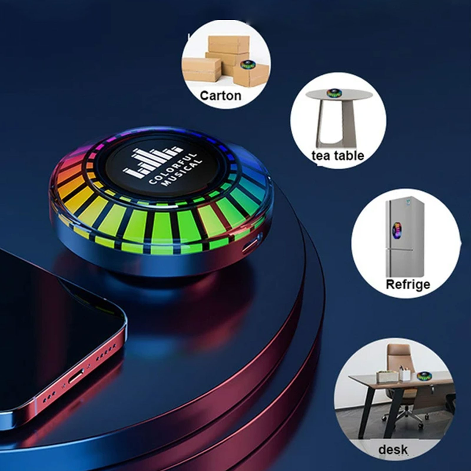 مكبر الصوت اللاصق المحمول - الصورة 3