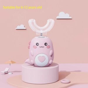 فرشاة أسنان كهربائية على شكل حرف U للأطفال