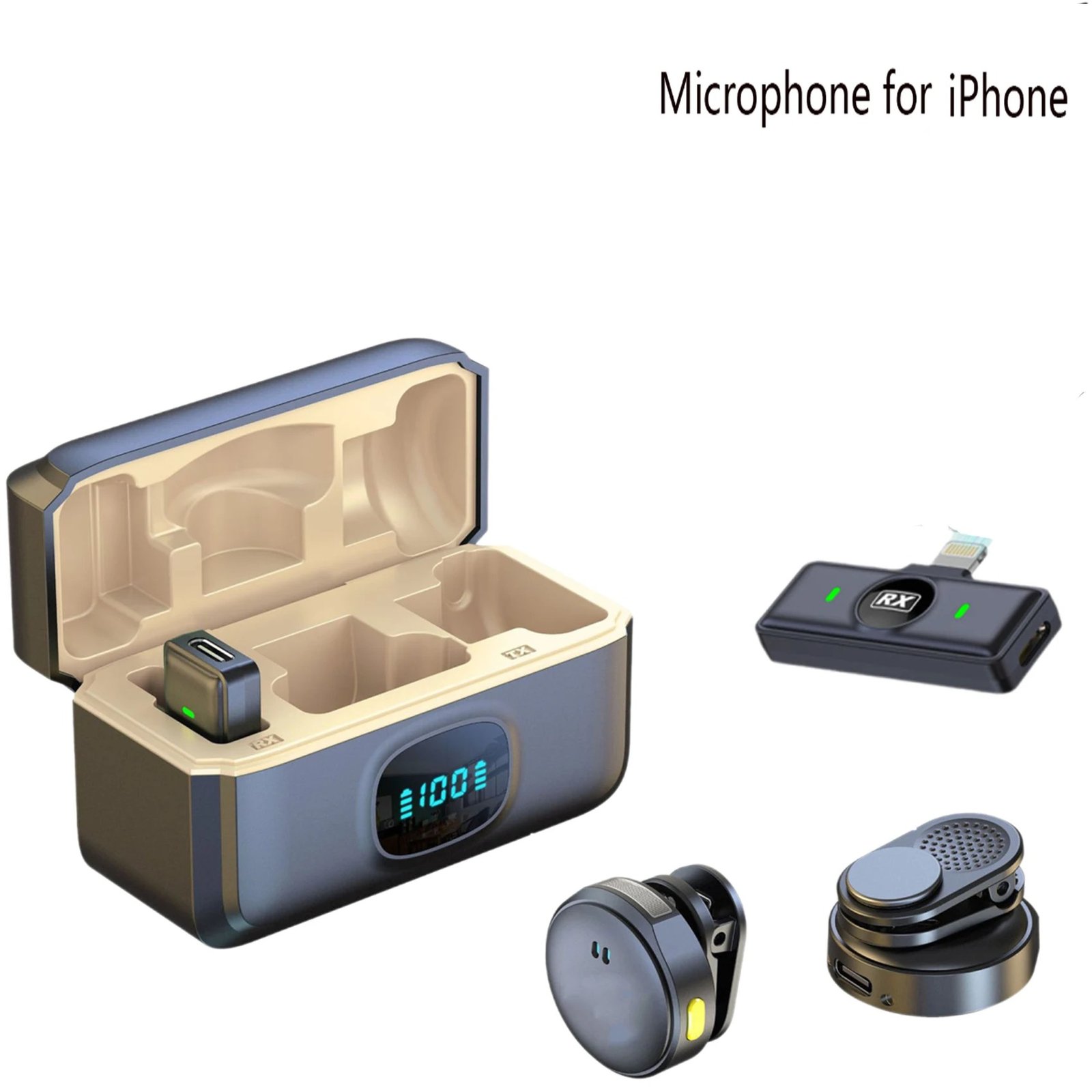 ميكروفون Lavalier اللاسلكي - الصورة 7